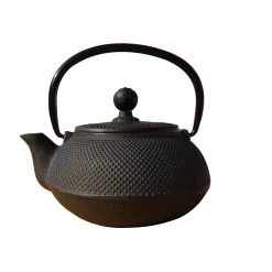 Cookware Old Dutch 20 Oz. Cast Iron Sapporo Teapot In Matte Black