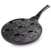 Cookware MegaChef Happy Face Emoji 7 Mold Mini Pancake Maker 1 Cookware MegaChef Happy Face Emoji 7 Mold Mini Pancake Maker -Weston Shop megachef saute pans 985112158m 64 1000