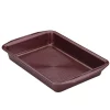 Circulon 9 In. X 13 In. Bakeware In Merlot Nonstick Rectangular Cake Pan 1 Circulon 9 In. X 13 In. Bakeware In Merlot Nonstick Rectangular Cake Pan -Weston Shop merlot circulon standard cake pans 47883 64 1000