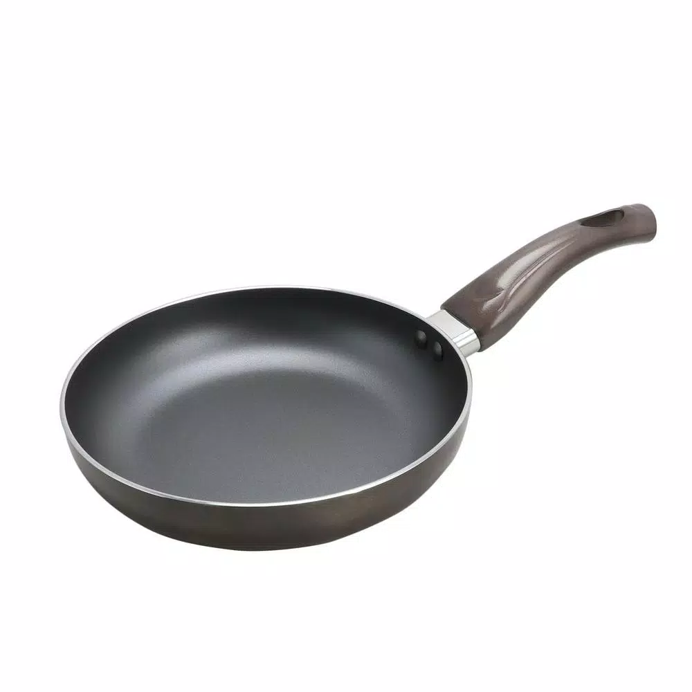 Cookware Oster Sato 8 In. Aluminum Nonstick Frying Pan In Metallic Champagne 3 Cookware Oster Sato 8 In. Aluminum Nonstick Frying Pan In Metallic Champagne