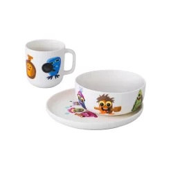 Bakeware BergHOFF Essentials MonsterChefz 3-Piece White Porcelain Set