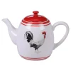 Cookware Certified International Homestead Rooster 4-Cup Multi-Colored Teapot 1 Cookware Certified International Homestead Rooster 4-Cup Multi-Colored Teapot -Weston Shop multi colored certified international tea kettles 26795 64 1000