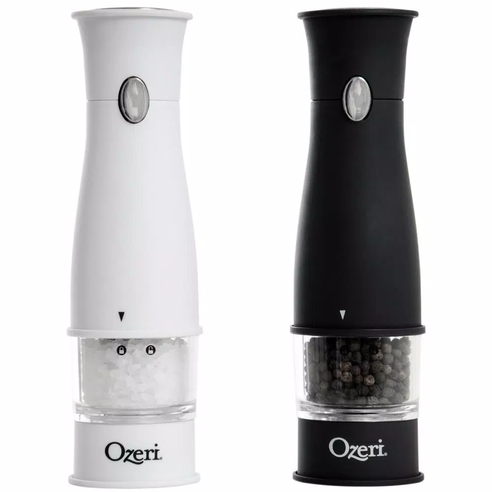 Kitchen Gadgets & Tools Ozeri Artesio Electric Salt And Pepper Grinder Set, BPA-Free 3 Kitchen Gadgets & Tools Ozeri Artesio Electric Salt And Pepper Grinder Set, BPA-Free