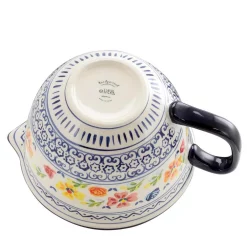 Alternative view of Bakeware GIBSON Elite Luxembourg Stoneware Hand Painted Mixing Bowl