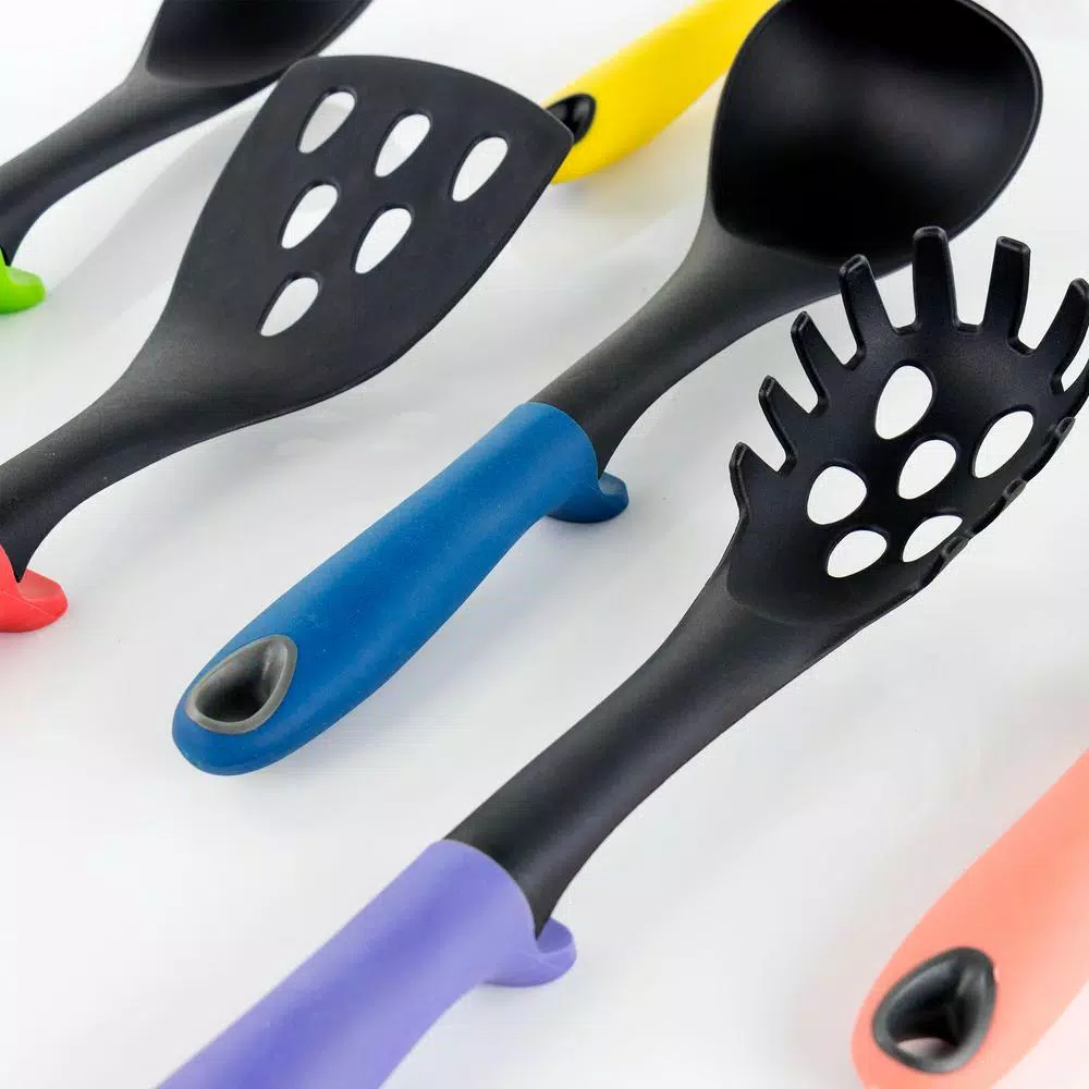 Kitchen Utensils MegaChef Assorted Color Nylon Cooking Utensils (Set Of 7) 9 Kitchen Utensils MegaChef Assorted Color Nylon Cooking Utensils (Set Of 7) - Image 7