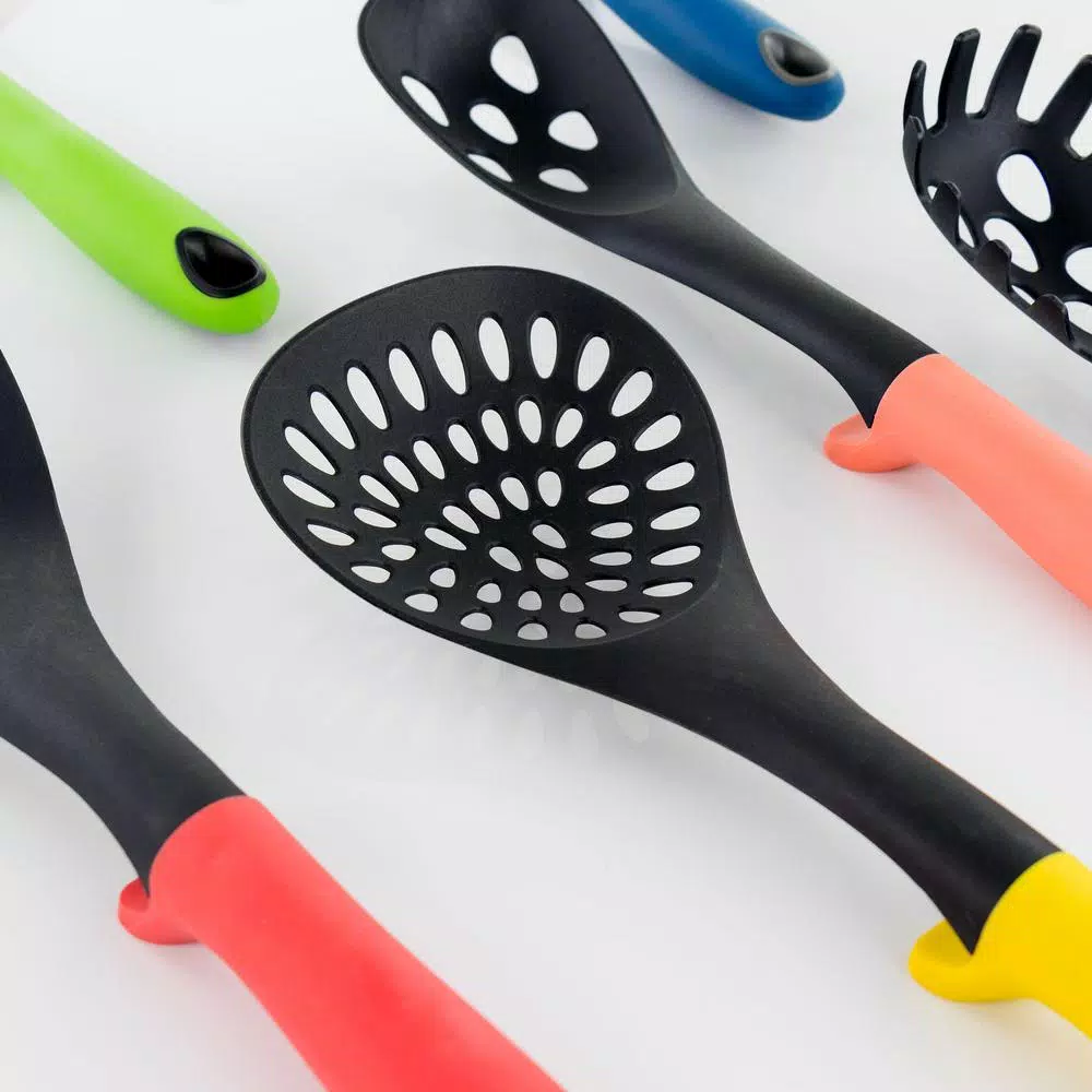 Kitchen Utensils MegaChef Assorted Color Nylon Cooking Utensils (Set Of 7) 10 Kitchen Utensils MegaChef Assorted Color Nylon Cooking Utensils (Set Of 7) - Image 8