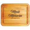 Cutlery Catskill Craftsmen Meals And Memories Branded Wood Cutting Board