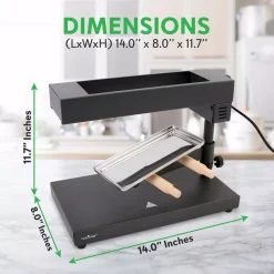 Alternative view of Kitchen Gadgets & Tools NutriChef Raclette Cheese Melter