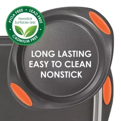 Rachael Ray Oven Lovin’ 5-Piece Gray And Orange Bakeware Set 11 Rachael Ray Oven Lovin’ 5-Piece Gray And Orange Bakeware Set -Weston Shop orange and gray rachael ray bakeware sets 55673 4f 1000