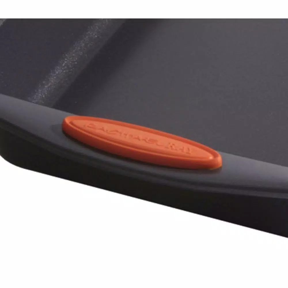 Rachael Ray Oven Lovin’ 5-Piece Gray And Orange Bakeware Set 4 Rachael Ray Oven Lovin’ 5-Piece Gray And Orange Bakeware Set - Image 2