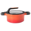Bakeware BergHOFF GEM Stay Cool 3 Qt. Cast Aluminum Nonstick Casserole Dish In Orange With Glass Lid 1 Bakeware BergHOFF GEM Stay Cool 3 Qt. Cast Aluminum Nonstick Casserole Dish In Orange With Glass Lid -Weston Shop orange berghoff casserole dishes 2307401 64 1000