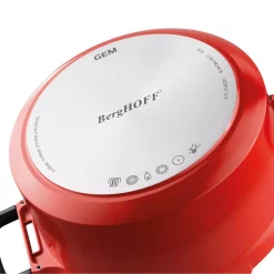 Alternative view of Bakeware BergHOFF GEM Stay Cool 3 Qt. Cast Aluminum Nonstick Casserole Dish In Orange With Glass Lid