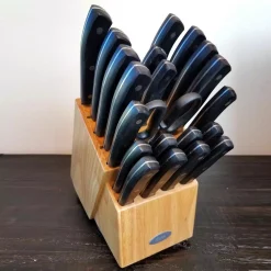 Cutlery Oster Evansville 22-Piece Knife Set -Weston Shop oster knife sets 985101084m 4f 1000