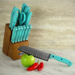 Cutlery Oster Evansville 14-Piece Knife Set 13 Cutlery Oster Evansville 14-Piece Knife Set -Weston Shop oster knife sets 985101086m 76 1000