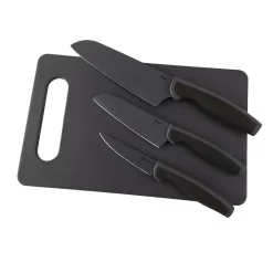 Cutlery Oster Slice Craft Knife Set With Cutting Board (3-Piece)