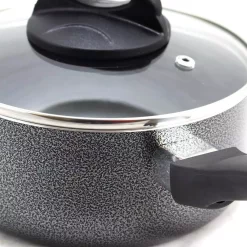 Cookware Oster Clairborne 1.5 Qt. Aluminum Nonstick Sauce Pan In Charcoal Grey With Glass Lid 9 Cookware Oster Clairborne 1.5 Qt. Aluminum Nonstick Sauce Pan In Charcoal Grey With Glass Lid -Weston Shop oster sauce pans 985105883m 4f 1000