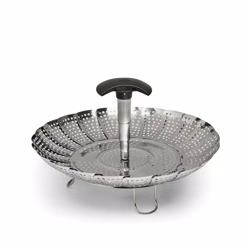 Cookware OXO Good Grips Stainless Steel Steamer With Extendable Handle 9 Cookware OXO Good Grips Stainless Steel Steamer With Extendable Handle - Image 7