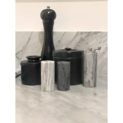 Kitchen Gadgets & Tools Fox Run White And Black Marble Salt And Pepper Shaker Set 12 Kitchen Gadgets & Tools Fox Run White And Black Marble Salt And Pepper Shaker Set -Weston Shop polished marble fox run salt pepper mills 48777 44 1000