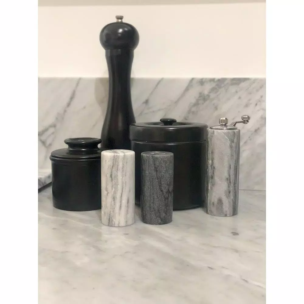 Kitchen Gadgets & Tools Fox Run White And Black Marble Salt And Pepper Shaker Set 7 Kitchen Gadgets & Tools Fox Run White And Black Marble Salt And Pepper Shaker Set - Image 5