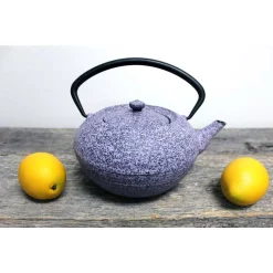 Cookware BergHOFF Studio 5.6-Cup Cast Iron Purple Teapot 9 Cookware BergHOFF Studio 5.6-Cup Cast Iron Purple Teapot -Weston Shop purple berghoff tea kettles 1107049 31 1000