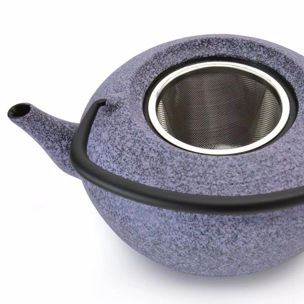 Cookware BergHOFF Studio 5.6-Cup Cast Iron Purple Teapot 4 Cookware BergHOFF Studio 5.6-Cup Cast Iron Purple Teapot - Image 2