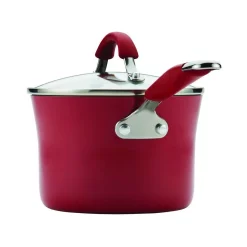 Cookware Rachael Ray Cucina 2 Qt. Aluminum Nonstick Sauce Pan In Cranberry Red With Glass Lid 7 Cookware Rachael Ray Cucina 2 Qt. Aluminum Nonstick Sauce Pan In Cranberry Red With Glass Lid -Weston Shop rachael ray sauce pans 16801 4f 1000