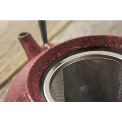 Cookware BergHOFF Studio 1.4 Qt. Red Cast Iron Teapot 7 Cookware BergHOFF Studio 1.4 Qt. Red Cast Iron Teapot -Weston Shop red berghoff tea kettles 1107050 c3 1000