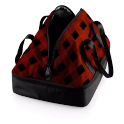 Alternative view of Bakeware ONIVA Potluck Casserole Tote Red And Black Buffalo Plaid