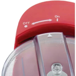 Kitchen Gadgets & Tools Brentwood Red Mini Food Slicer/Chopper -Weston Shop red brentwood meat slicers mc 109r 1f 1000