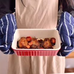 MALACASA 2-Piece Red Rectangle Porcelain Bakeware Set 9 In. And 11 In. Baking Dishes 15 MALACASA 2-Piece Red Rectangle Porcelain Bakeware Set 9 In. And 11 In. Baking Dishes -Weston Shop red malacasa bakeware sets bake bake 029 a 31 1000
