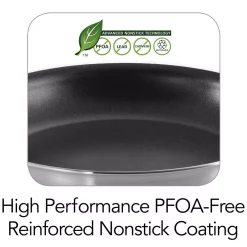 Cookware Tramontina Professional Fusion 14 In. Aluminum Frying Pan In Satin Silver -Weston Shop satin silver tramontina skillets 80114 521ds c3 1000