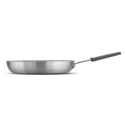 Cookware Tramontina Professional Fusion 14 In. Aluminum Frying Pan In Satin Silver -Weston Shop satin silver tramontina skillets 80114 521ds e1 1000