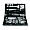 Kitchen Utensils BergHOFF Cubo 33-Piece Stainless Steel Barbecue Set With Case -Weston Shop silver berghoff kitchen utensil sets 1108322 64 1000