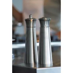 Kitchen Gadgets & Tools BergHOFF Essentials Stainless Steel Salt And Pepper Set 7 Kitchen Gadgets & Tools BergHOFF Essentials Stainless Steel Salt And Pepper Set -Weston Shop silver berghoff salt pepper mills 1100078 31 1000