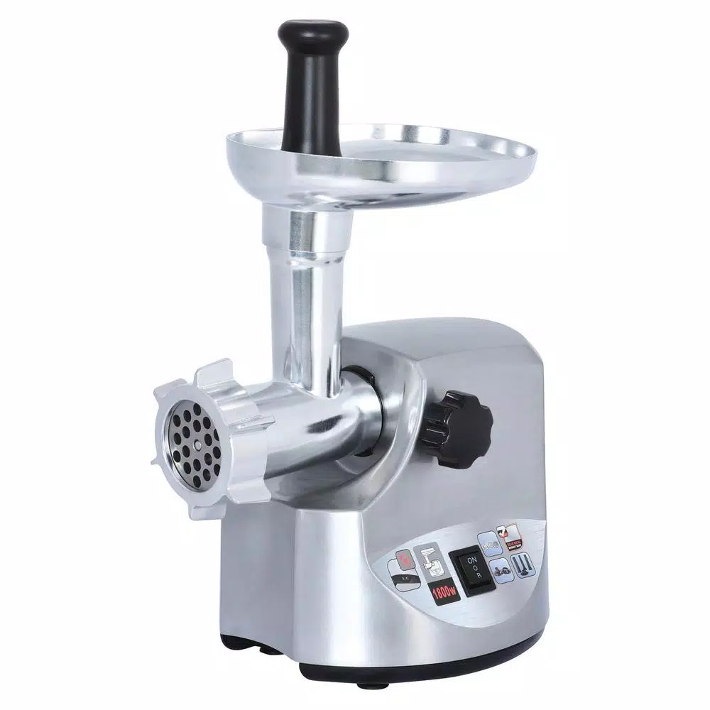 Kitchen Gadgets & Tools Brentwood Appliances 1800-Watt Silver Heavy-Duty Meat Grinder 5 Kitchen Gadgets & Tools Brentwood Appliances 1800-Watt Silver Heavy-Duty Meat Grinder - Image 3