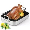 Cookware Cook N Home 12 Qt. Aluminum Roasting Pan -Weston Shop silver cook n home roasting pans 02433 64 1000