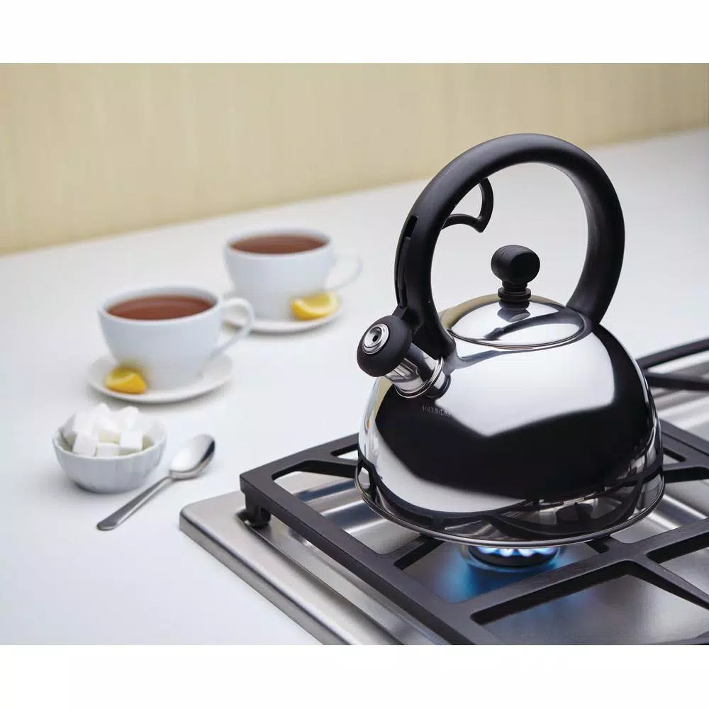 Cookware Farberware Classic Series 10-Cup Stovetop Tea Kettle In Silver 7 Cookware Farberware Classic Series 10-Cup Stovetop Tea Kettle In Silver - Image 5
