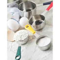 Bakeware Fox Run 4-Piece Stainless Steel Measuring Cup Set 23 Bakeware Fox Run 4-Piece Stainless Steel Measuring Cup Set -Weston Shop silver fox run measuring cups measuring spoons 4839 31 1000