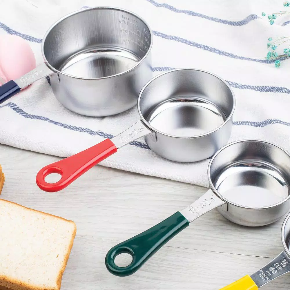 Bakeware Fox Run 4-Piece Stainless Steel Measuring Cup Set 10 Bakeware Fox Run 4-Piece Stainless Steel Measuring Cup Set - Image 8