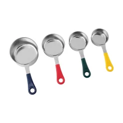 Bakeware Fox Run 4-Piece Stainless Steel Measuring Cup Set 22 Bakeware Fox Run 4-Piece Stainless Steel Measuring Cup Set -Weston Shop silver fox run measuring cups measuring spoons 4839 76 1000