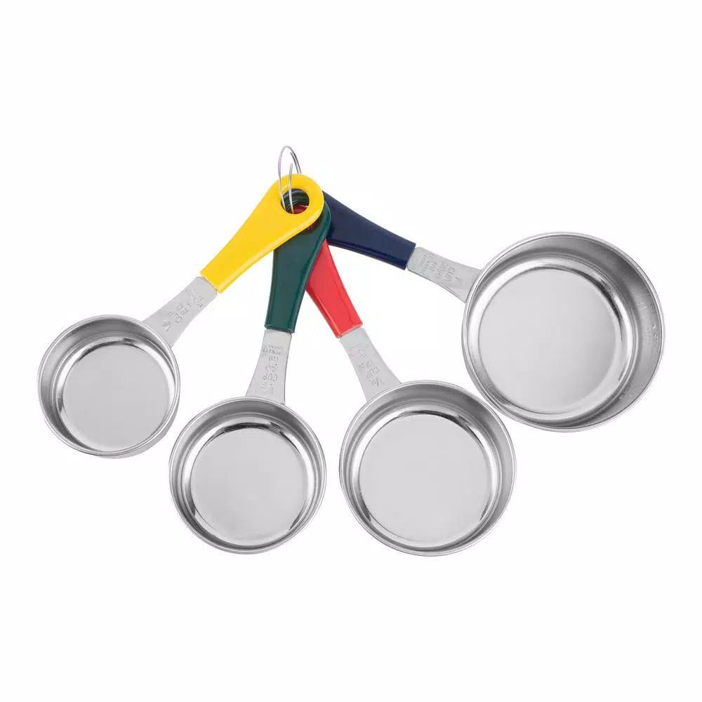 Bakeware Fox Run 4-Piece Stainless Steel Measuring Cup Set 6 Bakeware Fox Run 4-Piece Stainless Steel Measuring Cup Set - Image 4