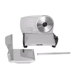 Kitchen Gadgets & Tools KALORIK 200 W Silver Professional Food Slicer -Weston Shop silver kalorik meat slicers as 45493 s 1f 1000