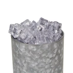 Kitchen Utensils Mind Reader Silver Galvanized Utensil Holder Kitchen Condiment Organizer -Weston Shop silver mind reader utensil holders 2utenga sil 44 1000