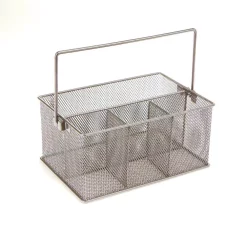 Mind Reader Silver Storage Basket/Holder For Kitchen Utensils And Office Supplies 11 Mind Reader Silver Storage Basket/Holder For Kitchen Utensils And Office Supplies -Weston Shop silver mind reader utensil holders meshbasket sil 4f 1000