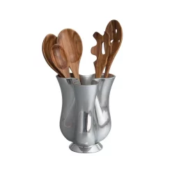 Kitchen Utensils Nambe Tulip Alloy Spinning Tool Jug With Wooden Tools