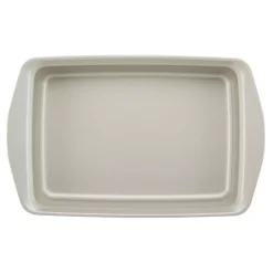 Alternative view of Rachael Ray 3-Piece Nonstick Bakeware In Silver With Swing Lid Pan Set