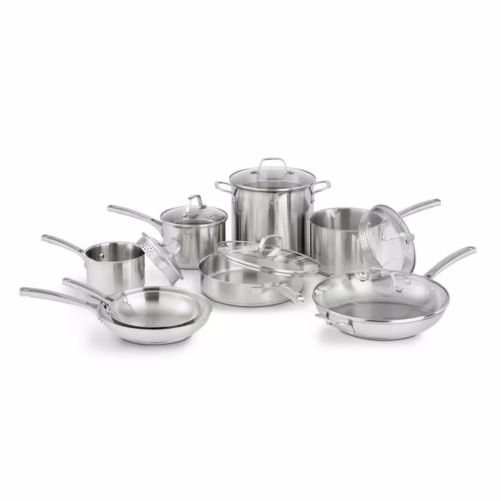 Calphalon Classic 14-Piece Stainless Steel Cookware Set 3 Calphalon Classic 14-Piece Stainless Steel Cookware Set