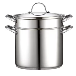 Cookware Cooks Standard Classic 12 Qt. Stainless Steel Pasta Stockpot Cooker Steamer Multi-Pot Set 8 Cookware Cooks Standard Classic 12 Qt. Stainless Steel Pasta Stockpot Cooker Steamer Multi-Pot Set -Weston Shop stainless steel cooks standard stock pots 02568 c3 1000