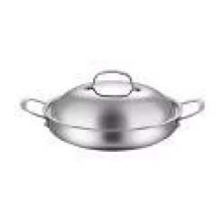 Cookware Cuisinart Chef’s Classic 12 In. Stainless Steel Frying Pan With Lid -Weston Shop stainless steel cuisinart skillets 725 30d 4f 1000