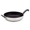 Cookware Farberware Classic Series 12 In. Stainless Steel Nonstick Stovetop Skillets 2 Cookware Farberware Classic Series 12 In. Stainless Steel Nonstick Stovetop Skillets -Weston Shop stainless steel farberware skillets 39002 64 1000